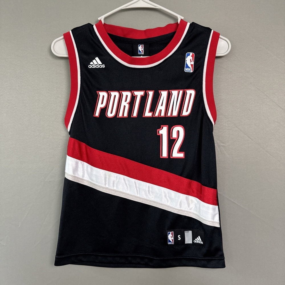 Adidas LaMarcus Aldridge Portland Trail Blazers Black NBA Jersey Youth Small
